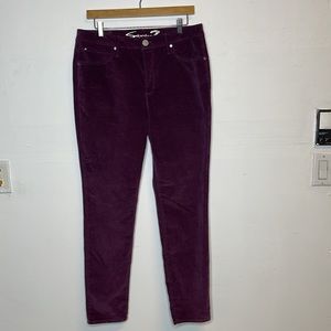 Seven7 Ultra High Rise Skinny Corduroy Pants